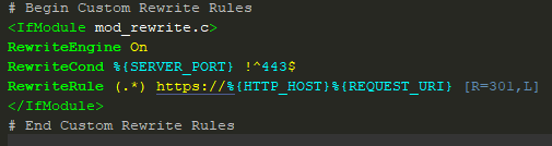 Using 301-Redirects in .htaccess